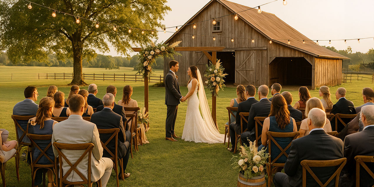 Farm Weddings: Rustic Romance in Nature’s Embrace